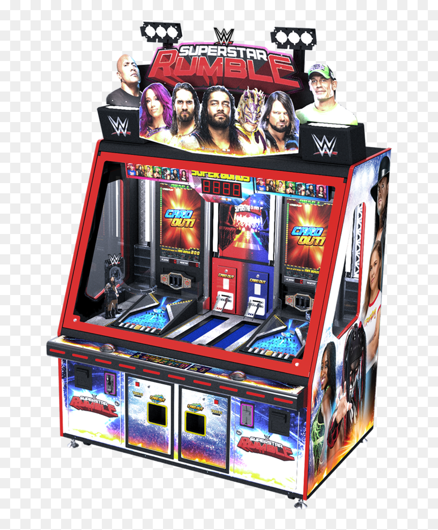 Andamiro Wwe Superstar Rumble, HD Png Download - wwe roman reigns png