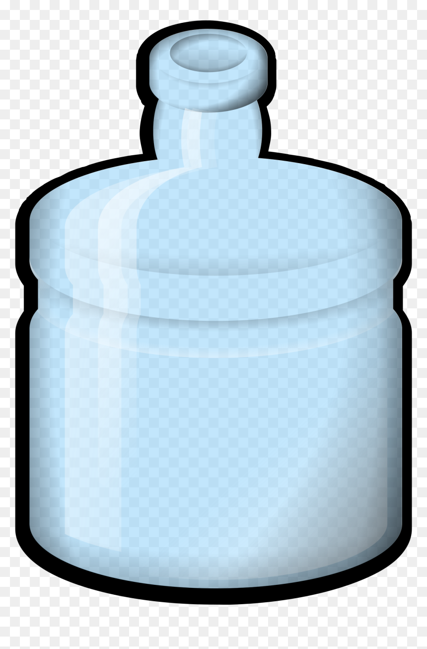 Water Bottle Clip Art, HD Png Download - plastic water bottle png