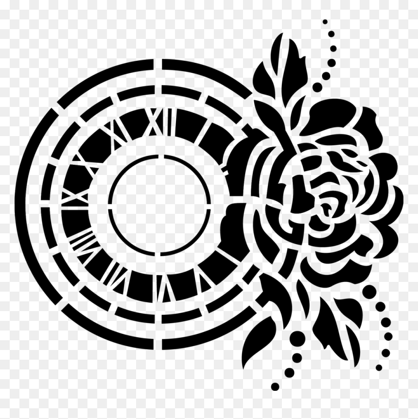 Circle, HD Png Download - stencil png