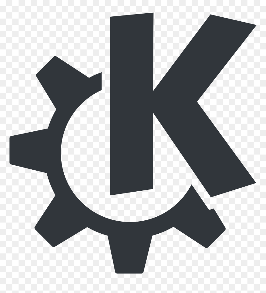 Kde Logo Png, Transparent Png - stencil png