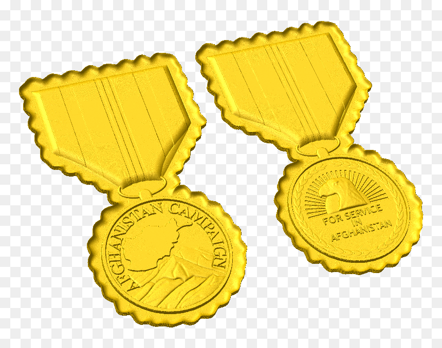 Gold Medal, HD Png Download - purple heart medal png