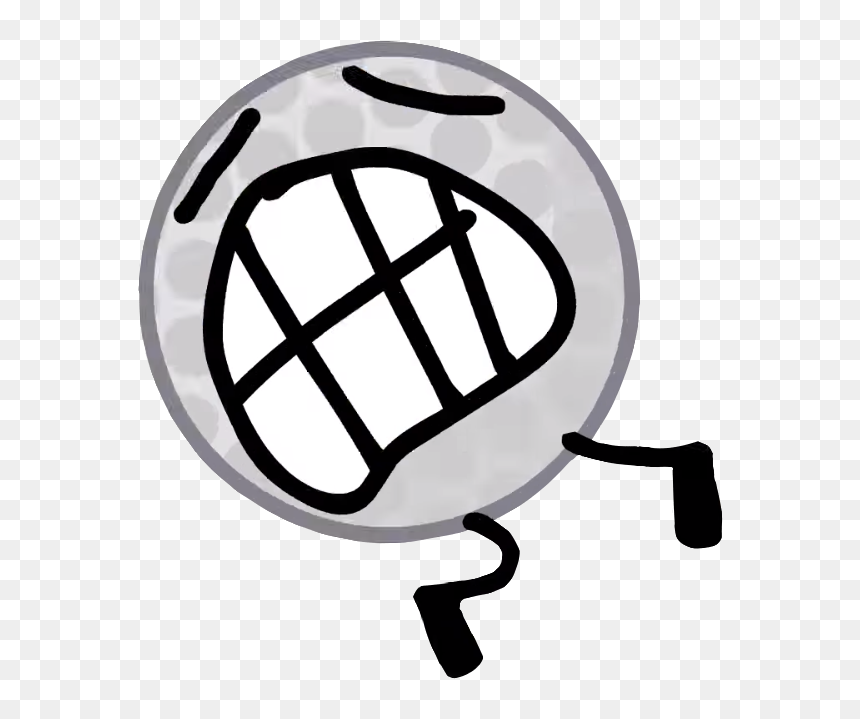 Golf Ball Bfb Tennis Ball, HD Png Download - golfball png