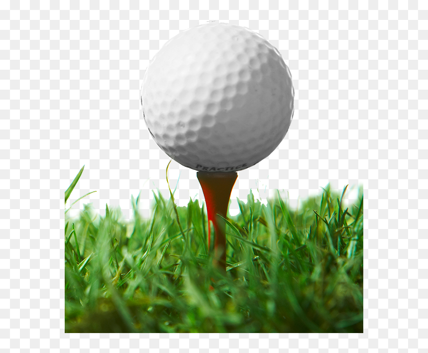 Golf Ball In Grass Png, Transparent Png - golfball png