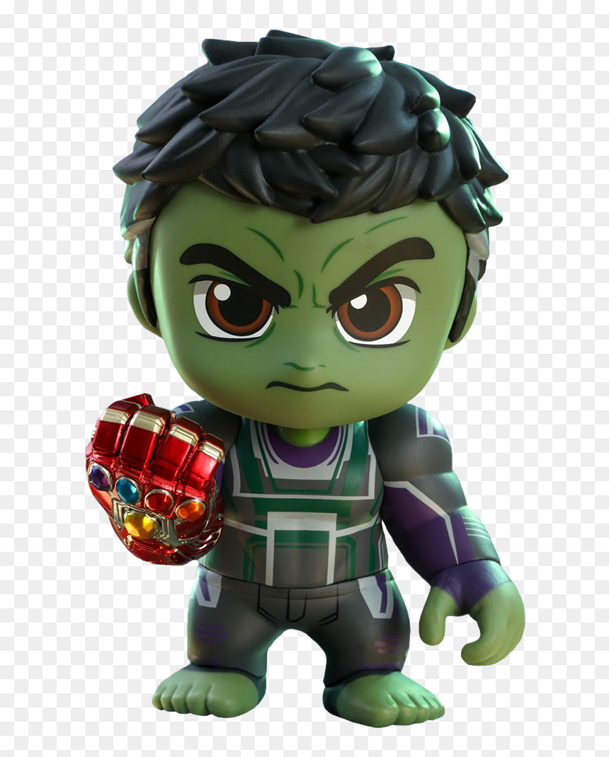 Cosbaby Hulk With Nano Gauntlet, HD Png Download - gauntlet png