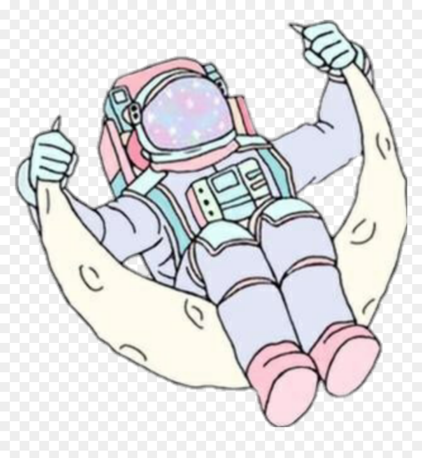 Astronaut Sticker, HD Png Download - astronaut clipart png