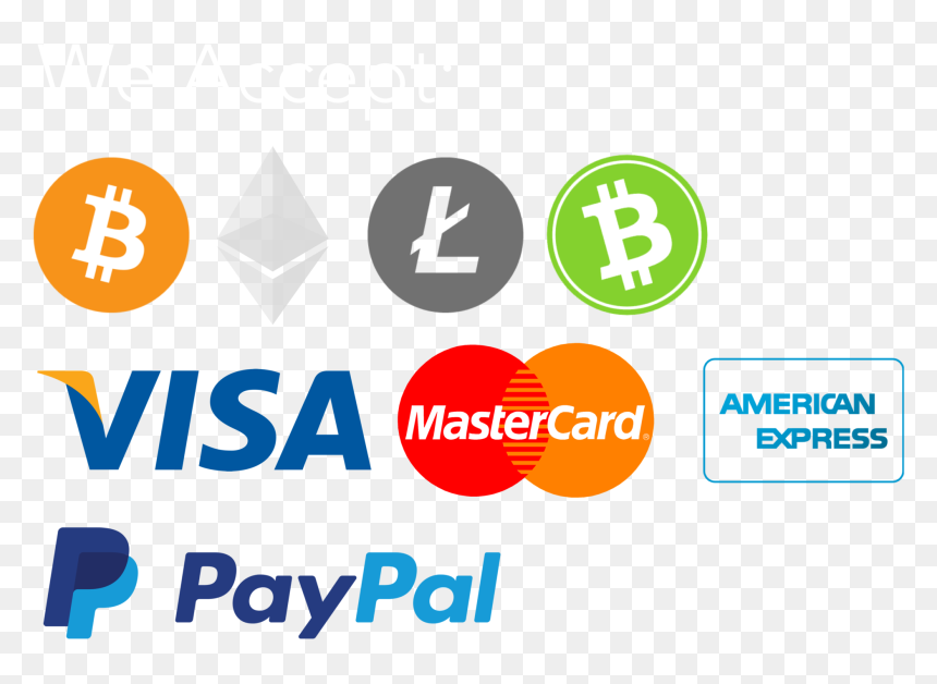 Powered By Shopify Com Bitcoin, HD Png Download - visa mastercard png