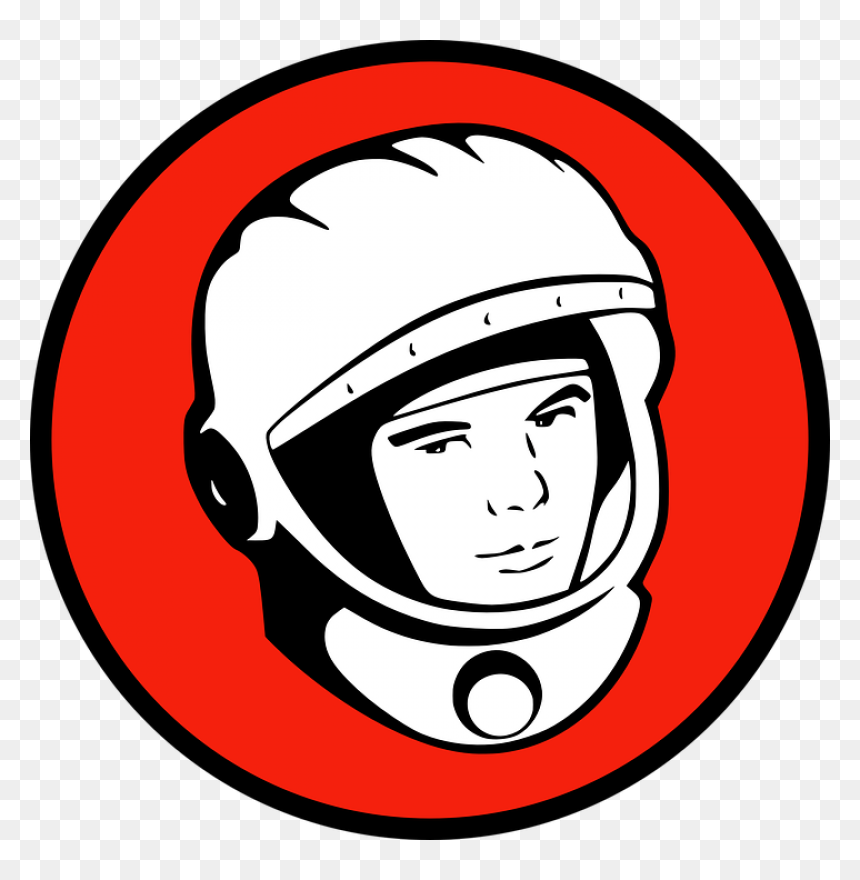 Yuri Gagarin Night, HD Png Download - astronaut clipart png