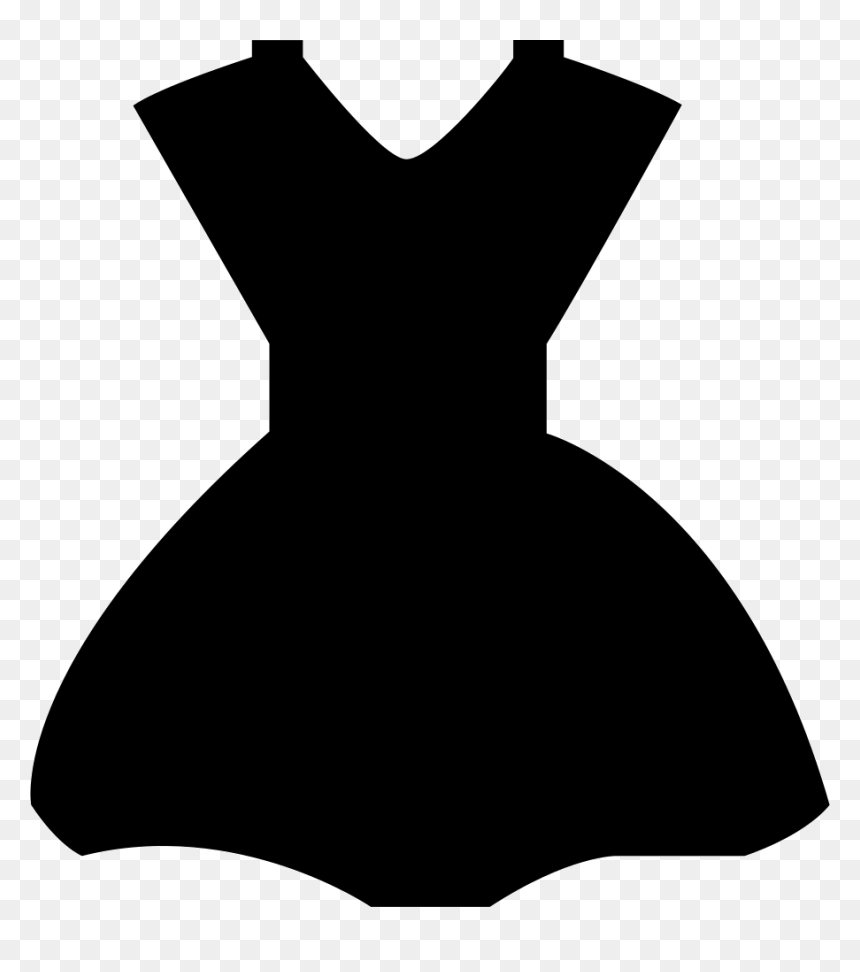 Little Black Dress Icon, HD Png Download - fashion icon png
