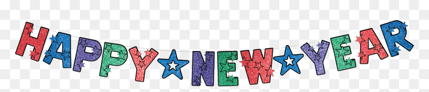 Happy New Year Png, Transparent Png - transparent glitter png