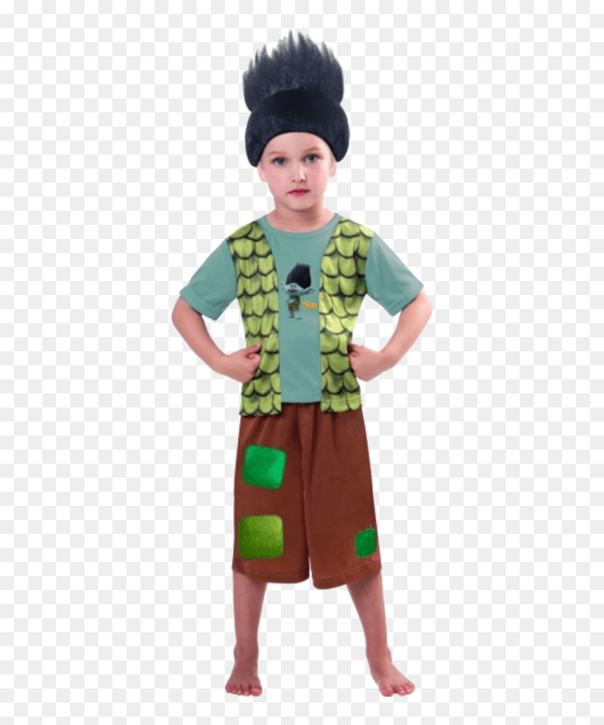 Trolls Costume, HD Png Download - trolls branch png