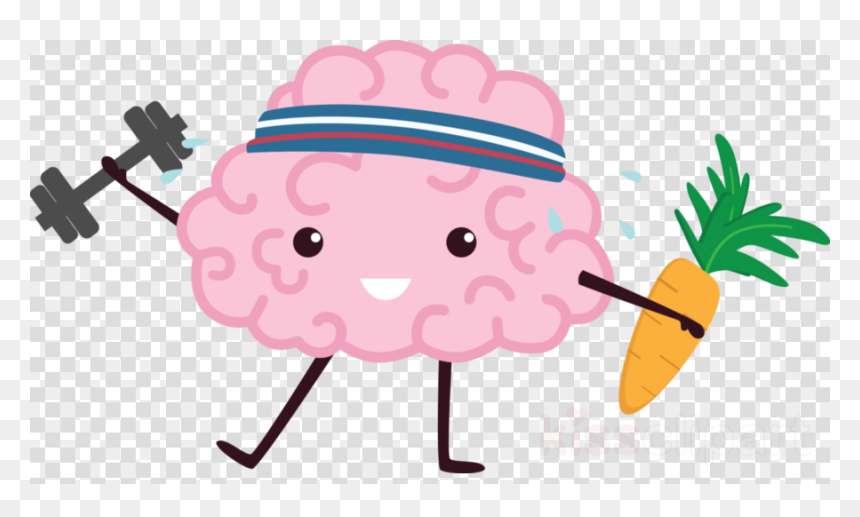 Cartoon Transparent Cute Brain, HD Png Download - cartoon nose png