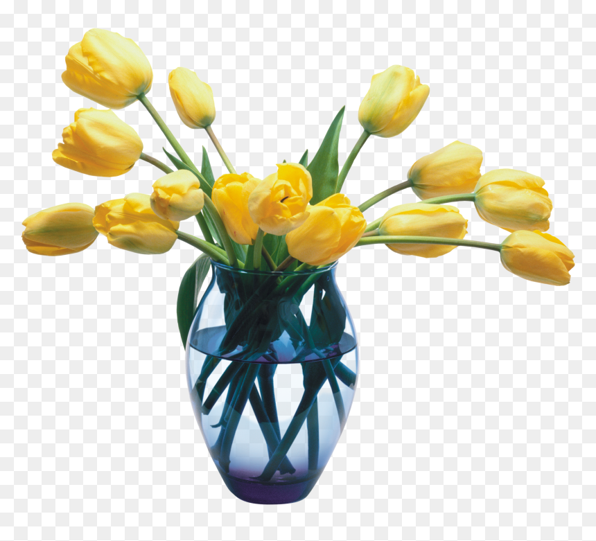 Transparent Flower Vase Png, Png Download - bunch of flowers png
