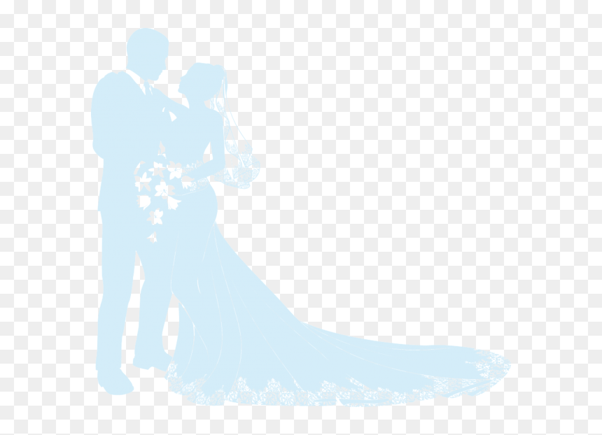 Bride, HD Png Download - bride silhouette png