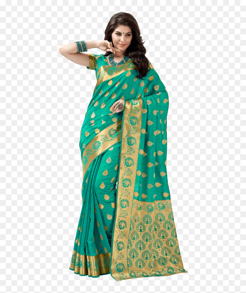Silk, HD Png Download - silk saree png