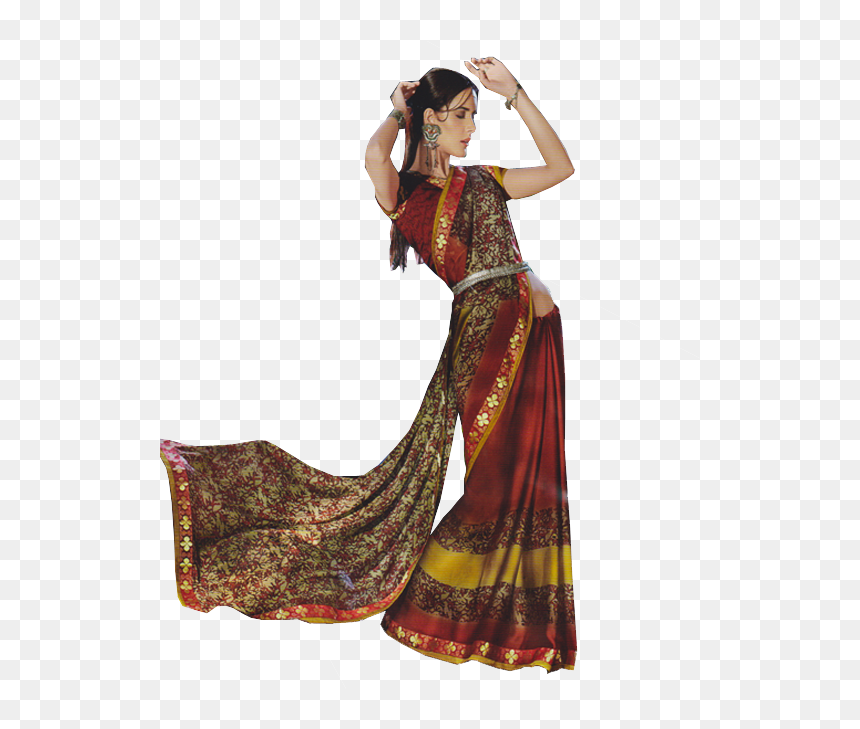 Silk, HD Png Download - silk saree png