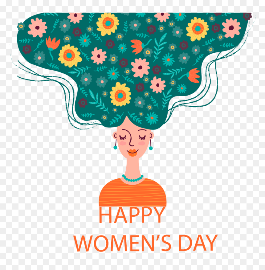 Happy Women's Day Png, Transparent Png - happy womens day png