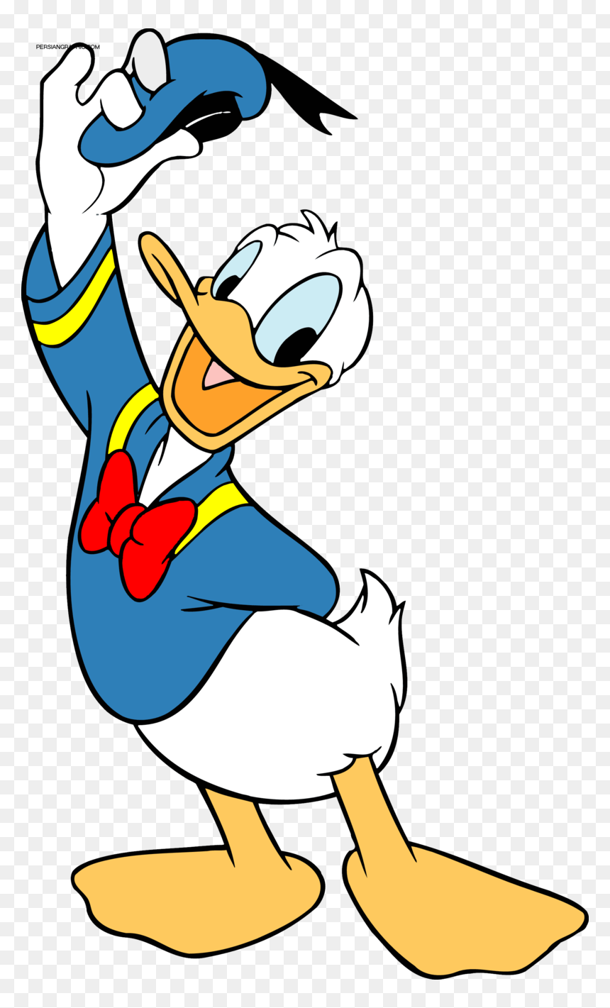 Donald Duck, HD Png Download - disney cartoon characters png