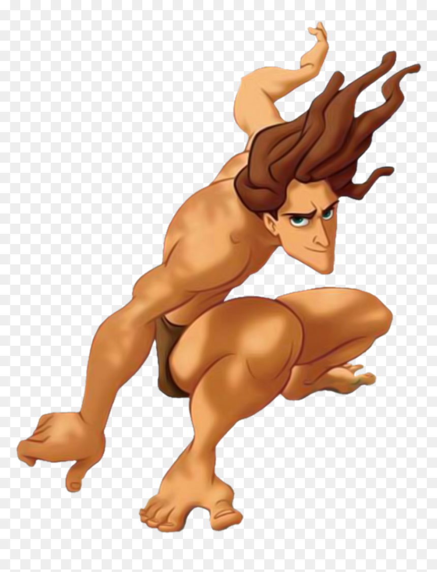 Tarzan Disney, HD Png Download - disney cartoon characters png