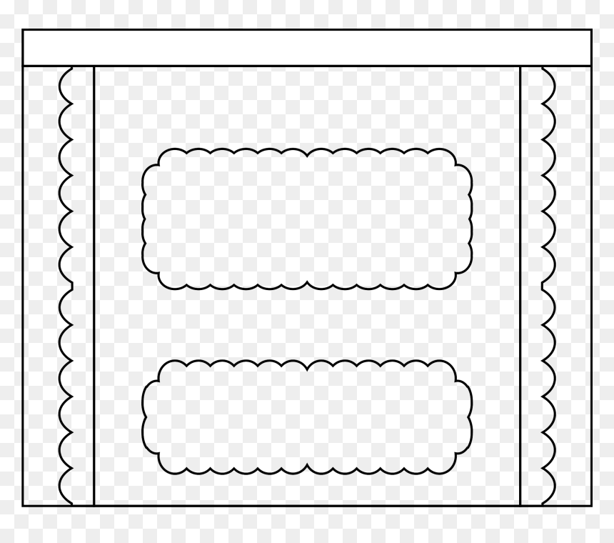 Candy Wrappers Blank Template, HD Png Download - blank certificate template png