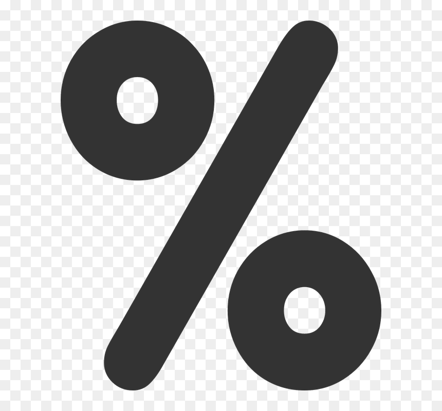 Percentage Clipart, HD Png Download - percentage png