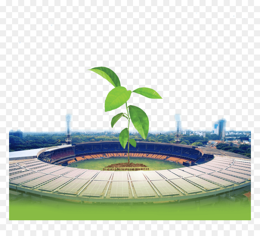 Solar Energy Airport In India, HD Png Download - vivo ipl png