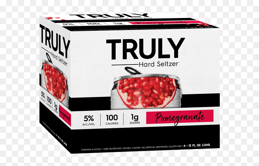 Truly Hard Seltzer Rose, HD Png Download - pomegranate seeds png