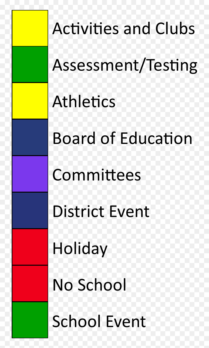 School Calendar Key, HD Png Download - 2017 calender png