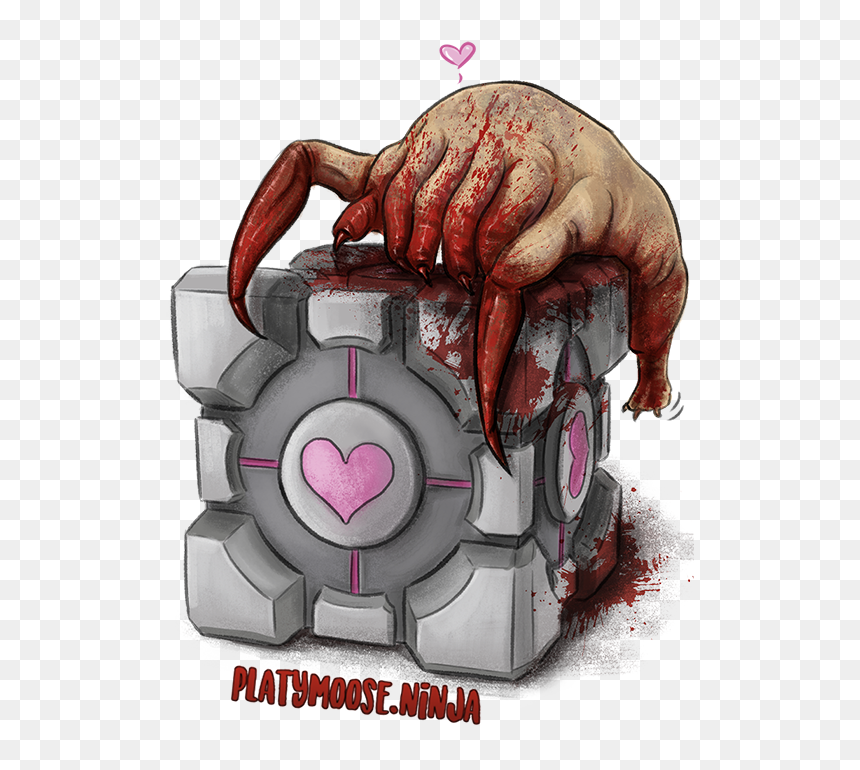 Illustration, HD Png Download - companion cube png