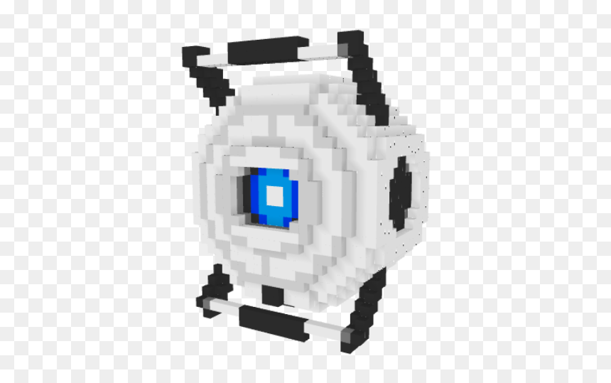 Cartoon, HD Png Download - companion cube png