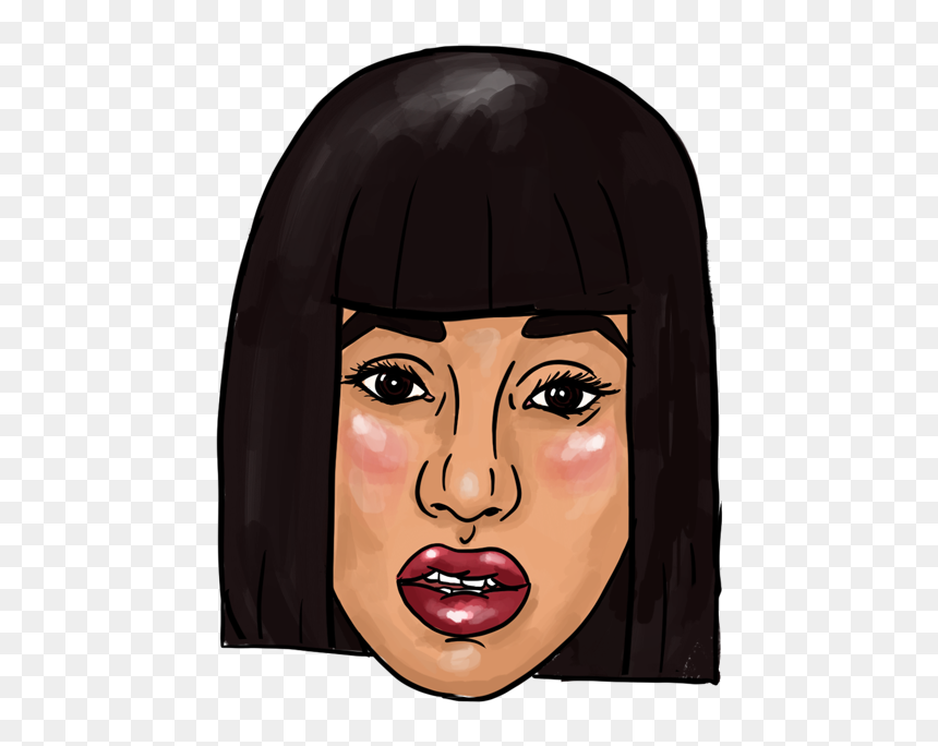 Illustration, HD Png Download - dj khaled face png