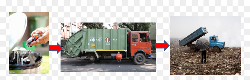Trailer Truck, HD Png Download - landfill png