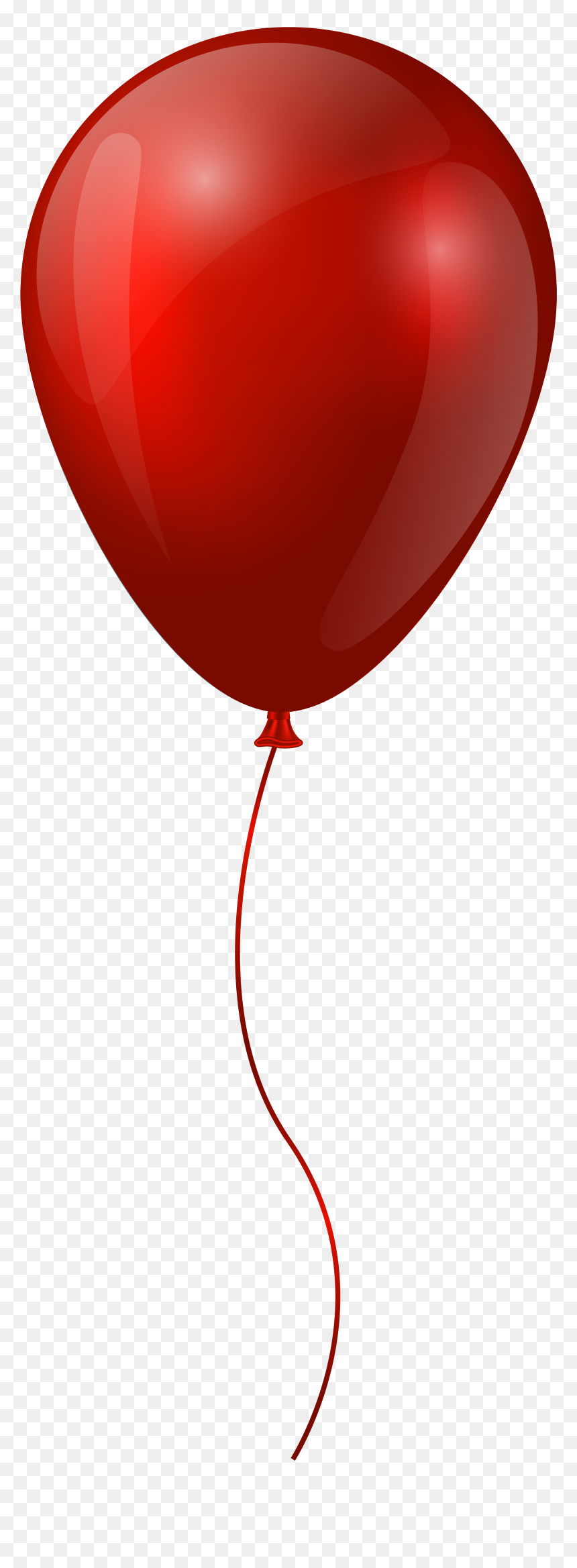 Red Balloon Png Transparent, Png Download - air balloons png
