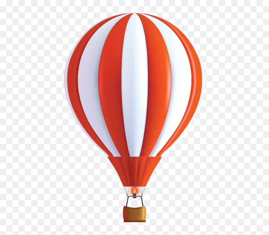Globe Hot Air Balloon Png, Transparent Png - air balloons png