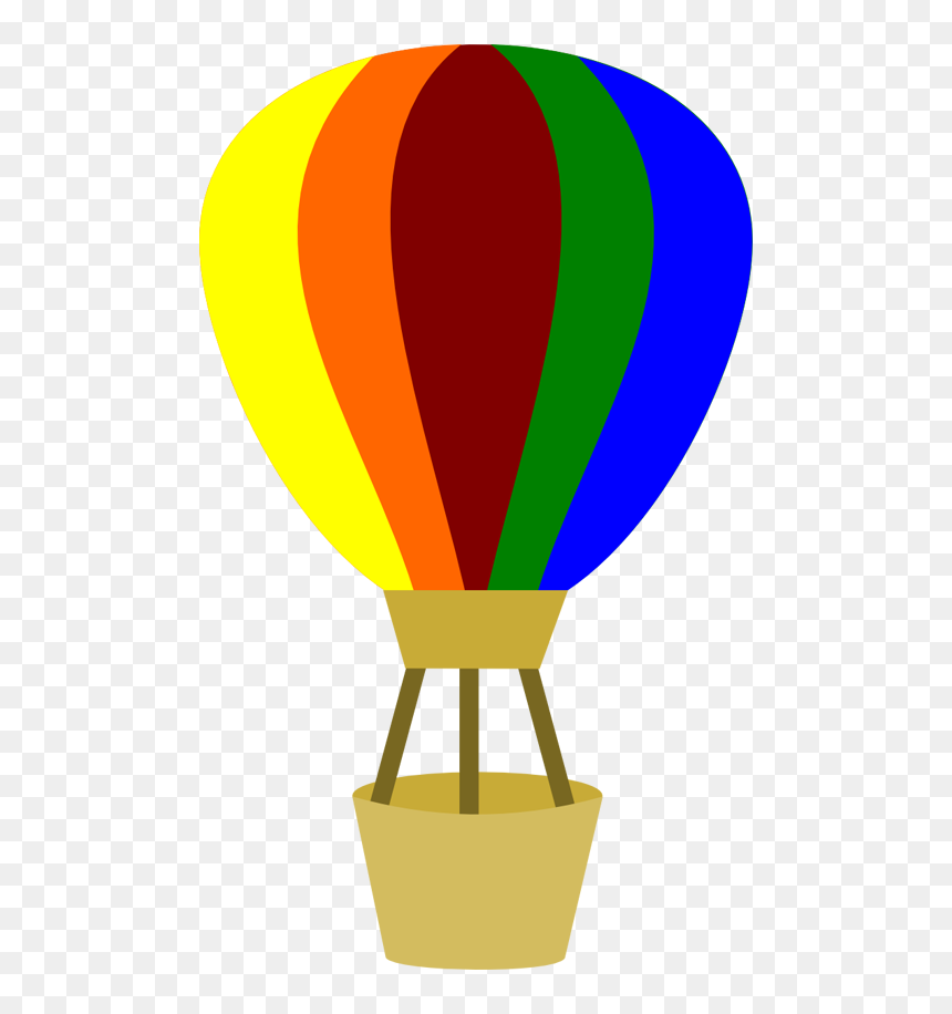 Hot Air Balloon Chibi, HD Png Download - air balloons png