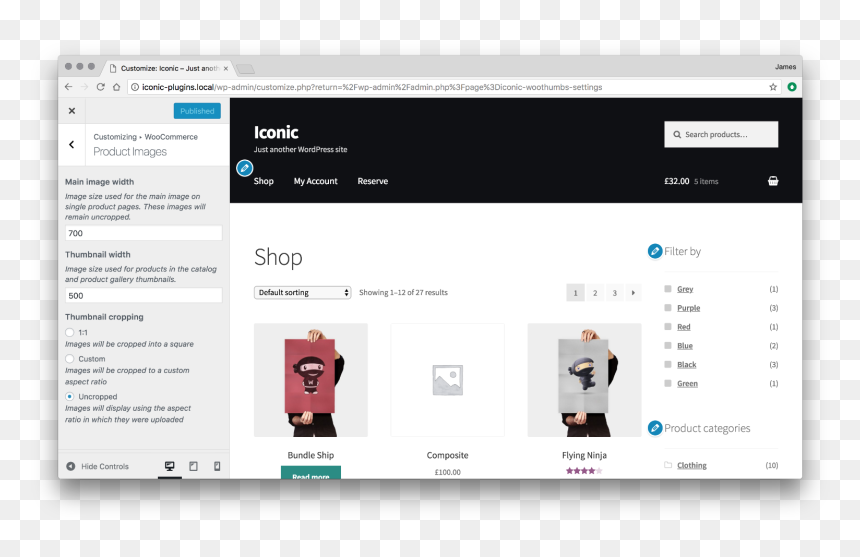 Woocommerce Product Size, HD Png Download - woocommerce logo png