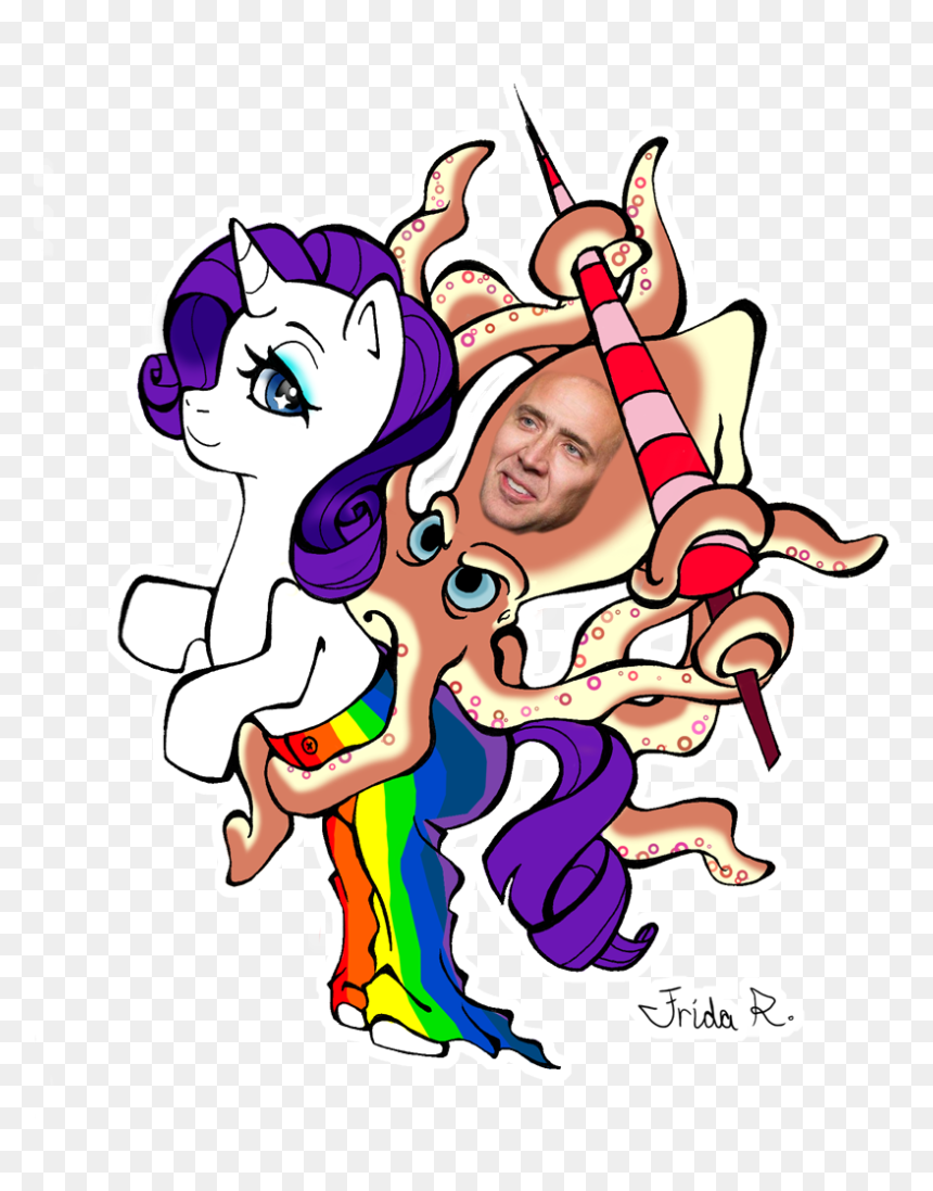 Cartoon, HD Png Download - nick cage png