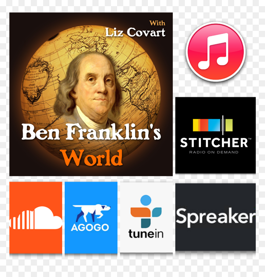 Franklins World, HD Png Download - ben franklin png
