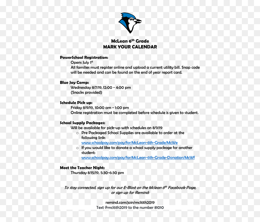 6th Grade Blue Jays, HD Png Download - mark your calendar png