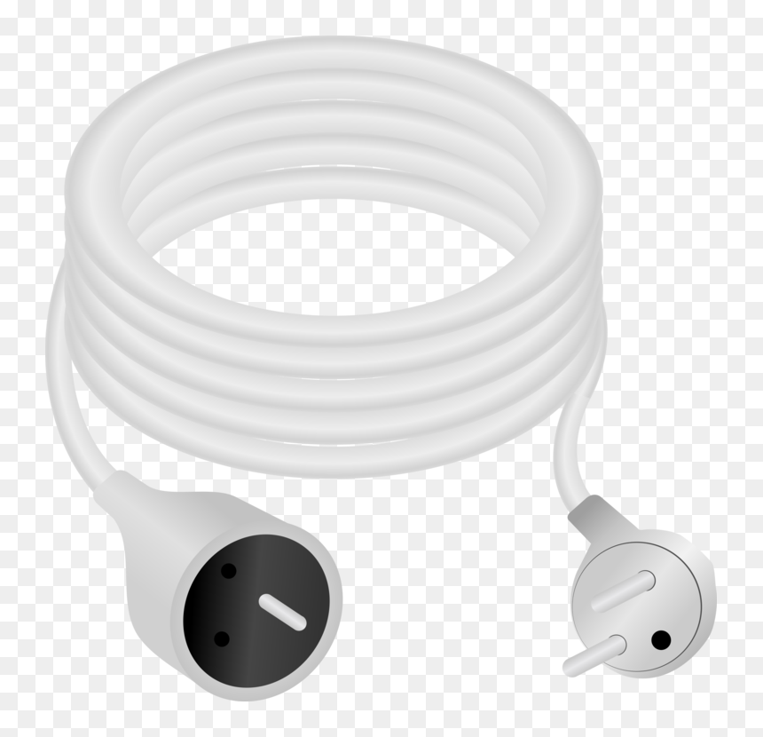 Extension Cord Clipart, HD Png Download - power cord png