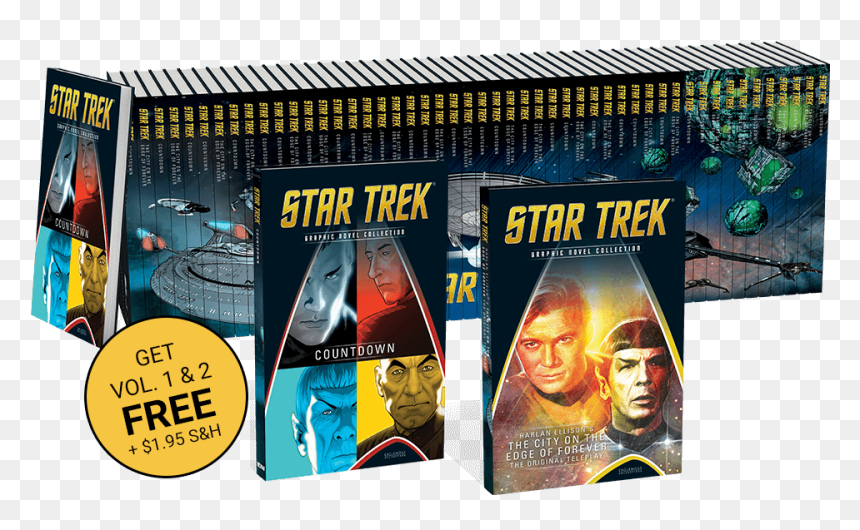 All Star Trek Graphic Novel Collection, HD Png Download - captain kirk png