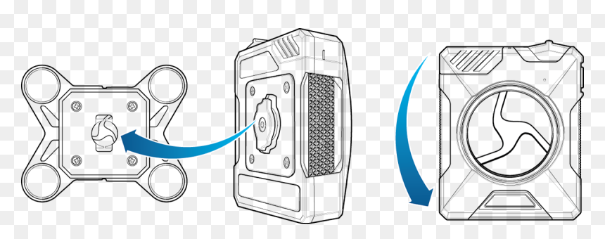 Computer Case, HD Png Download - taser png