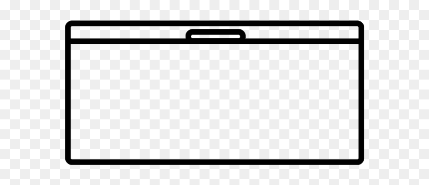 Line Art, HD Png Download - fridge icon png