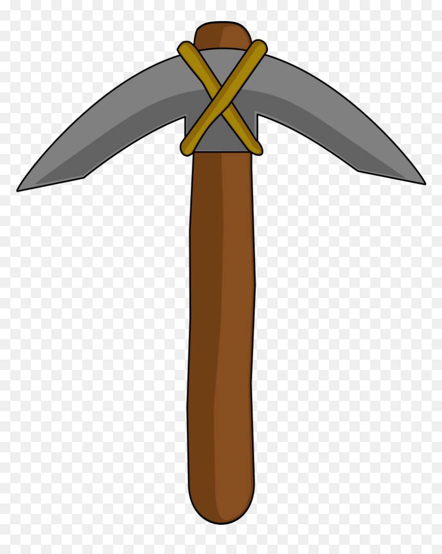 Clip Art Pick Axe, HD Png Download - pick art png