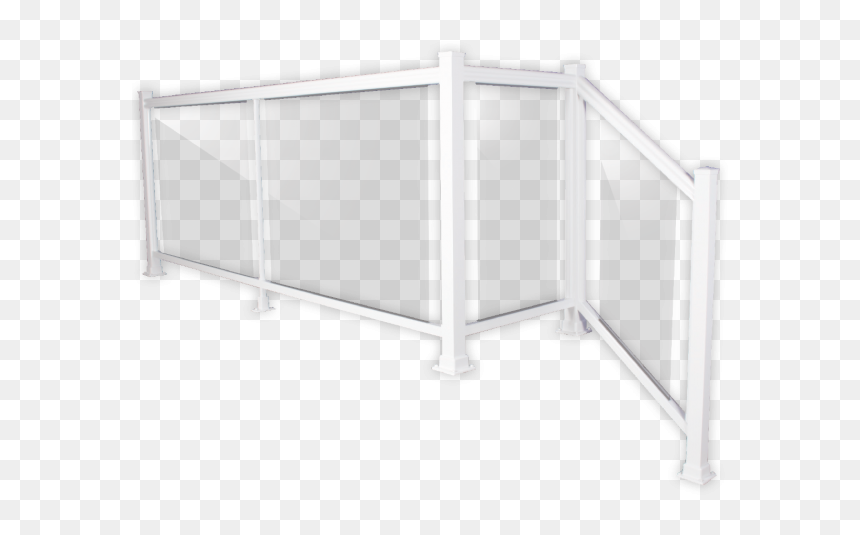 Handrail, HD Png Download - glass railing png