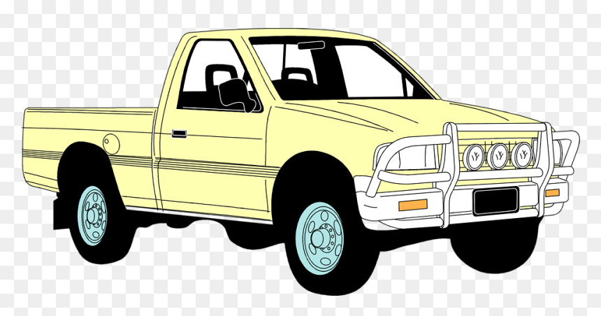 Clip Art Pickup Truck, HD Png Download - pick art png