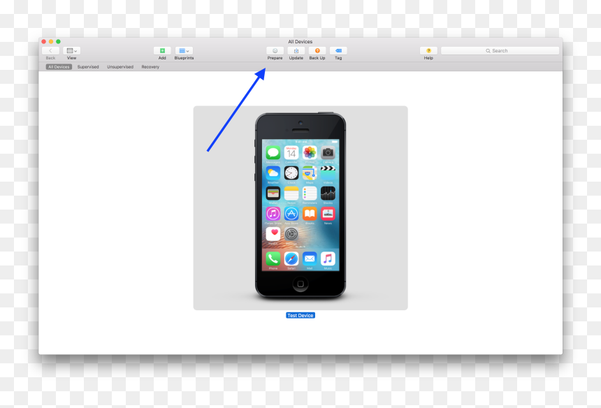 Apple Configurator 2 Prepare Device, HD Png Download - apple tab png