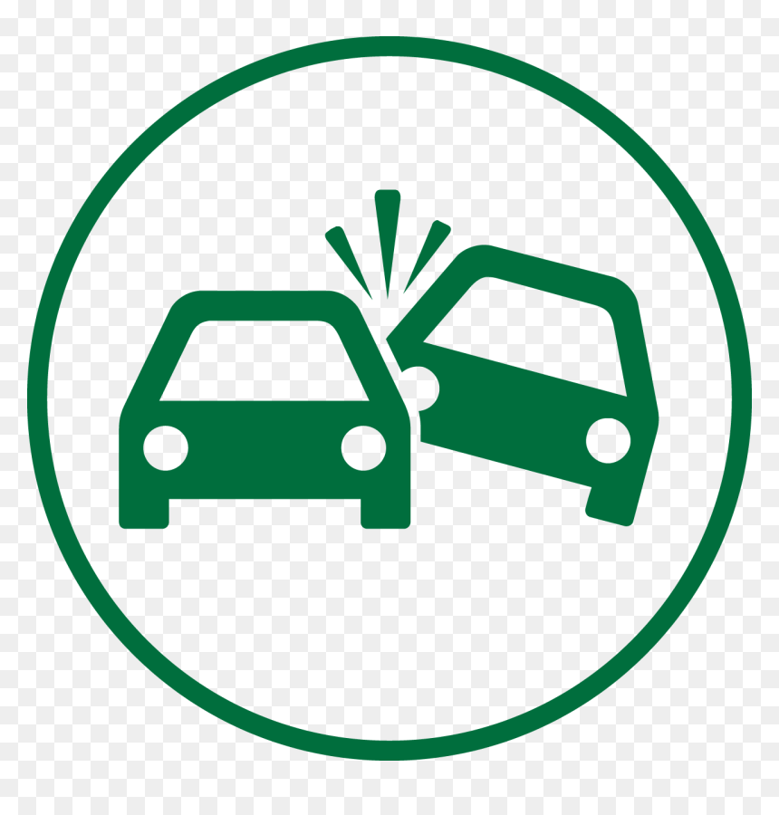 Car Collision Icon, HD Png Download - car insurance icon png