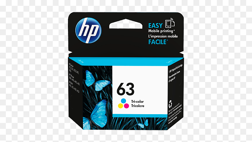 Hp Deskjet 2130 Ink Cartridge, HD Png Download - tri colour png