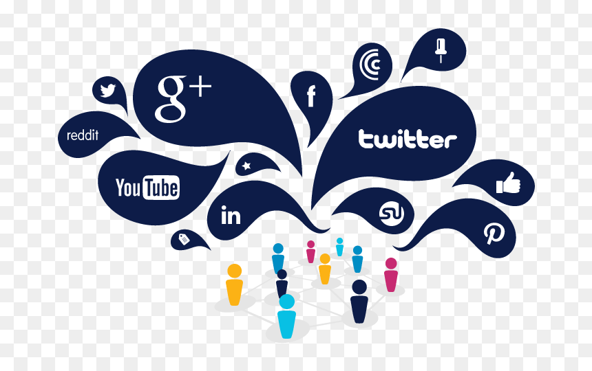 Social Media Plan Png, Transparent Png - social network png