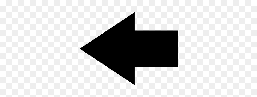 Arrow Symbol To The Left, HD Png Download - arroe png
